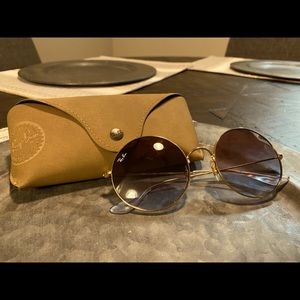 RayBan Circular Aviator Sunglasses